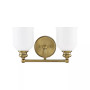 Melrose 2-Light Bathroom Vanity Light