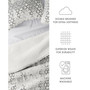 All Season 2 Piece Distressed Aztec Reversible Quilt Set, Twin/Twin XL