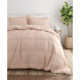 Home Collection 3 Piece Premium Ultra Soft Stripe Reversible Comforter Set, Queen