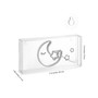 Moon Contemporary Glam Acrylic Box USB Operated LED Neon Light