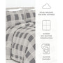 Home Collection 2 Piece Premium Ultra Soft Gingham Comforter Set, Twin
