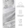 All Season 2 Piece Scrolled Patchwork Reversible Quilt Set, Twin/Twin XL