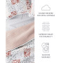 All Season 2 Piece Scrolled Patchwork Reversible Quilt Set, Twin/Twin XL