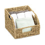 Seagrass Water-Resistant Wicker Basket Set, Pack of 2