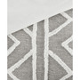 Hayes Chenille 3-Piece Cotton Comforter Set, Full/Queen