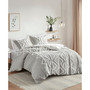 Hayes Chenille 3-Piece Cotton Comforter Set, Full/Queen