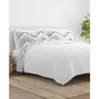 All Season 2 Piece Diamond Chevron Reversible Quilt Set, Twin/Twin XL