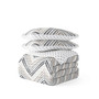All Season 2 Piece Diamond Chevron Reversible Quilt Set, Twin/Twin XL