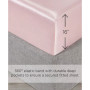 Satin 3 Piece Sheet Set, Twin