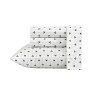 3 Piece Ribbon Pinstripe Sheet Set, Twin