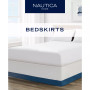 Solid Tailored Split Corner Bedskirt, Twin