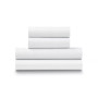 300 Thread Count Cotton Percale Deep Pocket 4 Piece Sheet Set, Twin