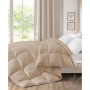 Light Warmth 360 Thread Count Ultra Soft Down and Feather Fiber Comforter Collection