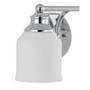 Lydia 3-Light Glass Farmhouse Cottage LED Vanity Light