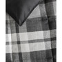 Cross View Plaid Brushed Micro Suede 2 Piece Comforter Set, Twin/Twin XL