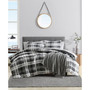 Cross View Plaid Brushed Micro Suede 2 Piece Comforter Set, Twin/Twin XL