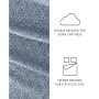 Home Collection Premium Ultra Soft Chambray Style Pattern 3 Piece Bed Sheets Set, Twin