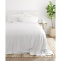 Home Collection Premium Ultra Soft Chambray Style Pattern 3 Piece Bed Sheets Set, Twin