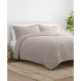 All Season 2 Piece Diamond Stitch Quilt Set, Twin/Twin XL