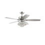 Kate 48" 3-Light Glam Crystal Drum Led Ceiling Fan with Remote