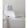 Superior Cotton Blend Shell Soft Density Stomach Sleeper Down Alternative Pillow, Standard - Set of 2