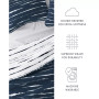 All Season 2 Piece Horizon Lines Reversible Quilt Set, Twin/Twin XL