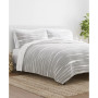 All Season 2 Piece Horizon Lines Reversible Quilt Set, Twin/Twin XL