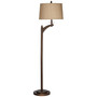 Pacific Coast Metal Floor Lamp with Arm in Bronze