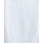 Solid White Cotton Twin XL Dorm Bedskirt