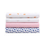 Goldfish Bright Cotton Percale Sheet Set, Twin
