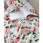 Blooming Roses Blanket, Twin