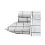 Plot Cotton Percale 3-Piece Sheet Set, Twin