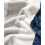 Awning Stripe Ultra Soft Plush Reversible Throw, 60" X 50"