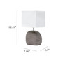 Bedrock Ceramic Table Lamp