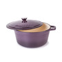 Neo Cast Iron 3 Quart Covered Dutch Oven and 7 Quart Covered Stockpot, Set of 2