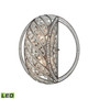 Bradington 2 Wall Sconce Weathered Zinc