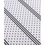 Dots And Stripes 3 Piece Microfiber Sheet Set, Twin