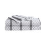 Dots And Stripes 3 Piece Microfiber Sheet Set, Twin
