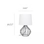 Geometrically Wired Table Lamp