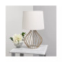 Geometrically Wired Table Lamp