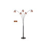 Amore 86" Two-Tone LED Floor Lamp with Dimmer