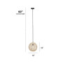 Ball Shaped Rattan Pendant