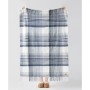 Pandira Acrylic Woven Polyester Plaid Throw, 50" x 70"