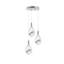 Orion 11.5" Adjustable Modern Integrated 3-Light Cluster Led Pendant