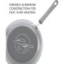9.5" Non-Stick Deep Skillet & Lid