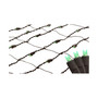 2' x 8' Green LED Net Style Tree Trunk Wrap Christmas Lights - Brown Wire