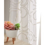 Gates Tufted Chenille Pole Top 2-Piece Curtain Panel Set, 50" x 84"