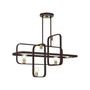 Bergamo 6 Lights Linear Chandelier