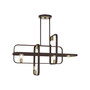 Bergamo 6 Lights Linear Chandelier