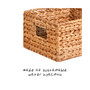 3-Piece Nesting Water Hyacinth Basket Set